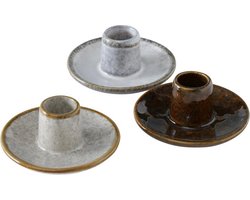 Kaarsenhouder H6cm porselein