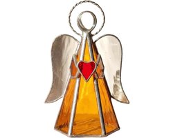 Kaarsenhouder Set - Kandelaar Glas-in-lood - Sfeer Creëren - Gebrandschilderd Acryl - 15 x 10 x 5 cm