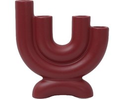 Kaarsenhouder TWINRISE - Kandelaar - Kaarsenstandaard - 18,5x18,5CM