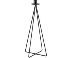 Kaarsenstandaard zwart