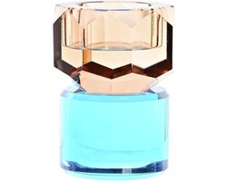 Kaarshouder DKD Home Decor Kristal (7 x 7 x 9 cm)