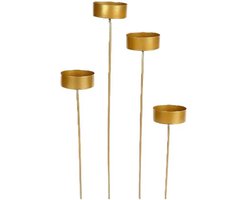 Kaarshouder Goud Ø4.5 cm