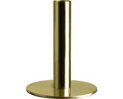 Kaarshouder Metaal ø10x12.6cm Goud - Gusta®
