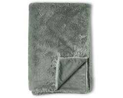 KAAT Amsterdam Cuddle Cloud Plaid - 130 x 170 cm - Grijs Groen