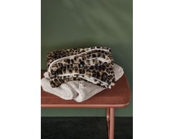 KAAT Amsterdam Leonard Plaid - 130 x 170 cm - Naturel