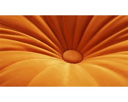 KAAT Amsterdam Mandarin Sierkussen - dia 40 cm - Oranje
