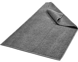 Kaavu Badmat Magnet | 50 x 80 cm | Donkergrijs | Katoen
