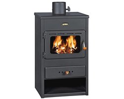 Kachel 9 kW met Rechte Deur en Hoge Prestaties