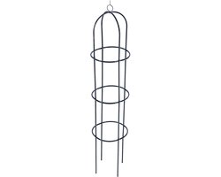 KADAX tuinobelisk voor bloemen, 190 x 40 cm, groen
