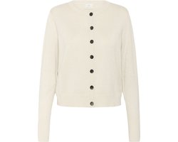 Kaffe KAregina Cardigan Dames Vest - Sand Dollar