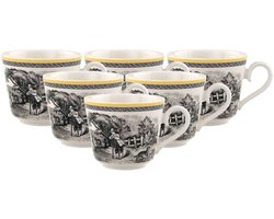 Kaffee- / Teetassen Audun Ferme 150 ml Set van 6