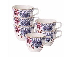 Kaffeetassen Artesano Provençal Lavendel 170 ml Set van 6