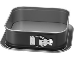 Kaiser Inspiration Springvorm - Bakvorm - Vierkant 24 x 24 cm - Non-Stick Coating - Lekvrij