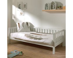 Kajuitbed 90 x 200 cm Luna Wit