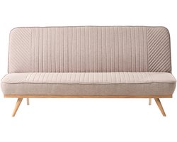 KALFAFELL - Slaapbank - Lichtbruin - Polyester