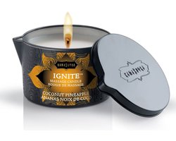 Kama Sutra - Massagekaars - Coconut Pineapple - Warme Massageolie Voor Een Intieme Avond