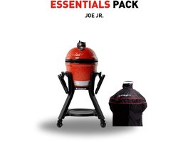 Kamado Joe® Joe Junior Complete Set – Compacte Keramische Kamado BBQ Ø34 cm met Onderstel en Hoes – Houtskool Barbecue voor Balkon, Camping en Terras