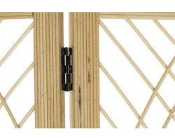 Kamerscherm DKD Home Decor 136 x 2,5 x 180 cm Metaal Bamboe 30 x 40 cm