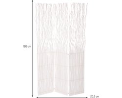 Kamerscherm Esmerie Wit