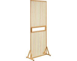 Kamerscherm Fron scheidingswand 197x75,5x40 cm bamboe [en.casa]