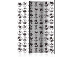 Kamerscherm - Scheidingswand - Vouwscherm - 20s&30s [Room Dividers] 135x172 - Artgeist Vouwscherm