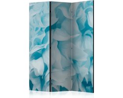 Kamerscherm - Scheidingswand - Vouwscherm - Azalea (blue) [Room Dividers] 135x172 - Artgeist Vouwscherm