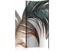 Kamerscherm - Scheidingswand - Vouwscherm - Beautiful Feather [Room Dividers] 135x172 - Artgeist Vouwscherm