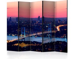 Kamerscherm - Scheidingswand - Vouwscherm - Bosphorus Bridge II [Room Dividers] 225x172 - Artgeist Vouwscherm