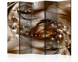Kamerscherm - Scheidingswand - Vouwscherm - Chocolate Tide II [Room Dividers] 225x172 - Artgeist Vouwscherm