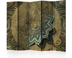 Kamerscherm - Scheidingswand - Vouwscherm - Golden Treasure II [Room Dividers] 225x172 - Artgeist Vouwscherm