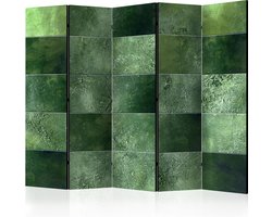 Kamerscherm - Scheidingswand - Vouwscherm - Green Puzzle II [Room Dividers] 225x172 - Artgeist Vouwscherm
