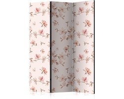 Kamerscherm - Scheidingswand - Vouwscherm - Magnolia Twigs [Room Dividers] 135x172 - Artgeist Vouwscherm