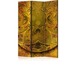 Kamerscherm - Scheidingswand - Vouwscherm - Mandala: Golden Power [Room Dividers] 135x172 - Artgeist Vouwscherm