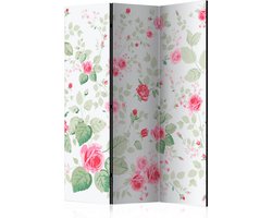 Kamerscherm - Scheidingswand - Vouwscherm - Rosy pleasures [Room Dividers] 135x172 - Artgeist Vouwscherm