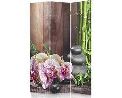 Kamerverdeler Canvas - Wanddecoratie Scherm - Ruimtes Indelen - Waterproof Canvas Print - 110 x 150 cm - Multicolor