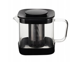 Kamille geglazuurde theepot met zetgroep 600ml - Thee & Koffie