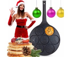 Kamille Koekenpan 26cm - Ideaal voor Pannenkoeken & Eieren - Gas/Inductie