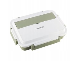 Kamille Lunchbox - RVS Voedselcontainer met 4 Sluitingen