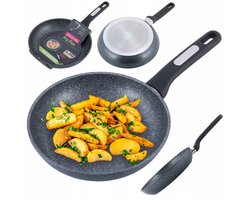 Kamille Marmite Pan 26 cm - Antiaanbaklaag, geschikt voor inductie