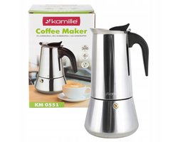 Kamille RVS Espressomaker 300ml - Heerlijke Espresso voor Thuis
