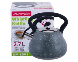 Kamille RVS Fluitketel 2.7L - Geschikt voor Inductie