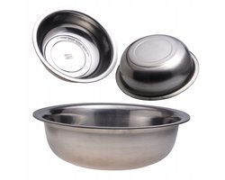 Kamille RVS Mengkom 43cm 10L - Grote Keuken Kom