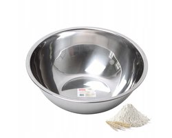 Kamille RVS Mengkom Keuken 28cm - Duurzaam en Makkelijk Schoon te Maken