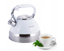 Kamille RVS Waterkoker met Fluitje 2,7L - Geschikt voor Inductie