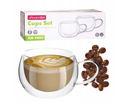 Kamille Thermische Glazen Set (2 stuks) - 300 ml