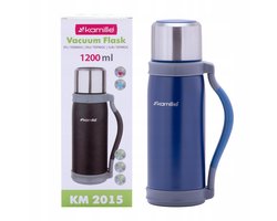 Kamille Thermoskan RVS 1,2L - 100% Lekvrij & Lange Isolatie