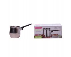 Kamille Turkse koffiepot RVS 350ml met Bakelieten Handvat