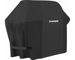 Kaminer - Barbecue Hoes - 100x60x95cm - Universele BBQ Hoes - Afdekhoes BBQ - Beschermhoes BBQ - Waterdicht - Zwart