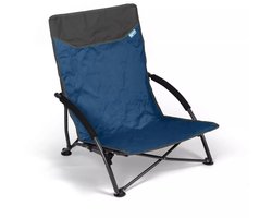 Kampa - Sandy Low Chair Midnight - Opvouwbare Lage Campingstoel, Strandstoel - Blauw