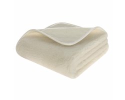 Kampol - Merino Wollen Laken - 220x200 - Natuurlijk - Elastische Hoeken